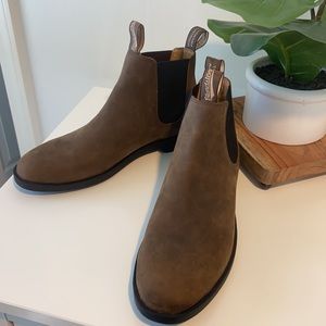 New Blundstone Men’s Dress Ankle Leather Chelsea Boots - Brown #2026 Size 10